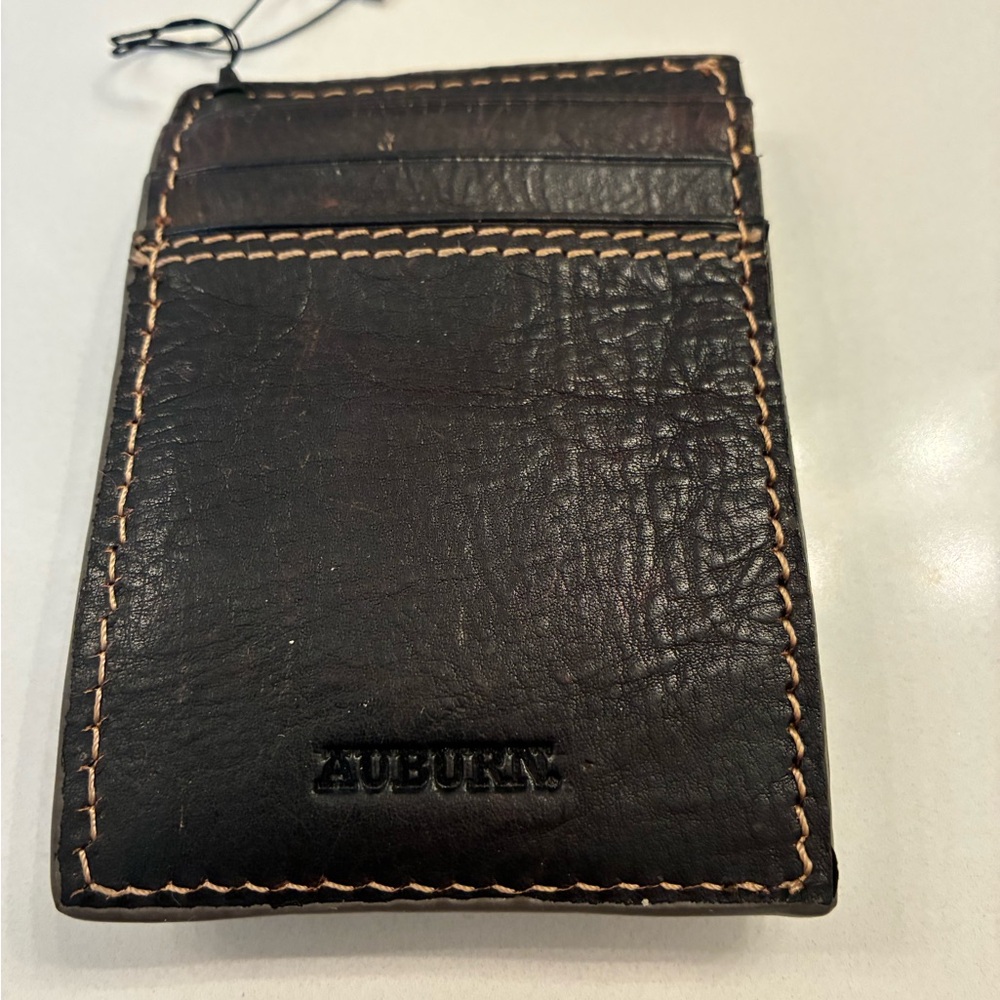 Auburn Tigers
Gridiron Mulitcard Front Pocket Wallet 
by Jack Mason